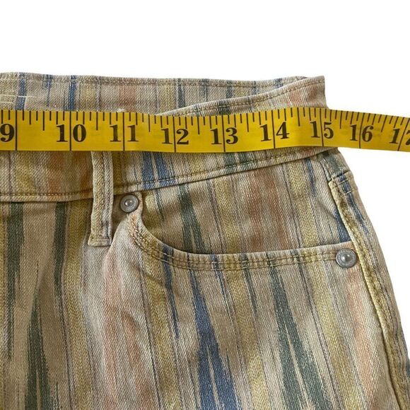 Ann Taylor Loft Multi Color Design Modern Skinny Ankle Jeans Sz 28/6 - Picture 5 of 10